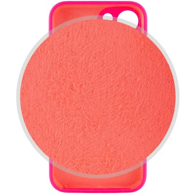Чохол Silicone Case Full Camera Protective (AA) для Apple iPhone 15 Plus (6.7") Рожевий / Barbie pink / PVH