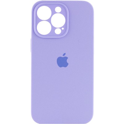 Чохол Silicone Case Full Camera Protective (AA) для Apple iPhone 15 Pro Max (6.7") Бузковий / Dasheen / PVH Чохол Silicone Case Full Camera Protective (AA) для Apple iPhone 15 Pro Max (6.7") Бузковий / Dasheen / PVH