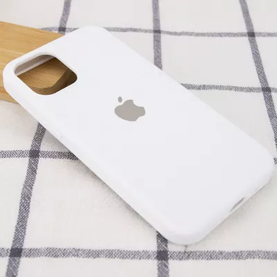 Чохол Silicone Case Full Protective (AA) для Apple iPhone 13 Pro Max (6.7") Білий / White