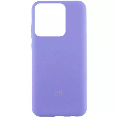 Чохол Silicone Cover Lakshmi (AAA) with Logo для Xiaomi Poco X6 / Note 13 Pro 5G Бузковий / Dasheen