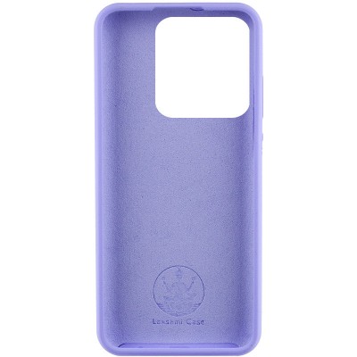 Чохол Silicone Cover Lakshmi (AAA) with Logo для Xiaomi Poco X6 / Note 13 Pro 5G Бузковий / Dasheen