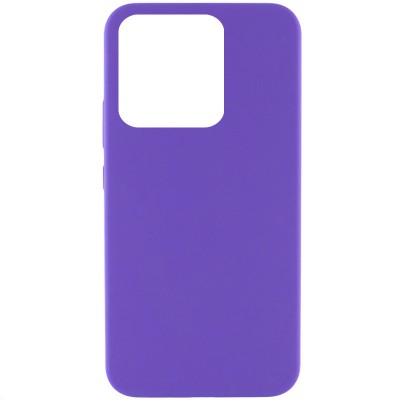 Чохол Silicone Cover Lakshmi (AAA) для Xiaomi Poco X6 / Note 13 Pro 5G Фіолетовий / Amethyst