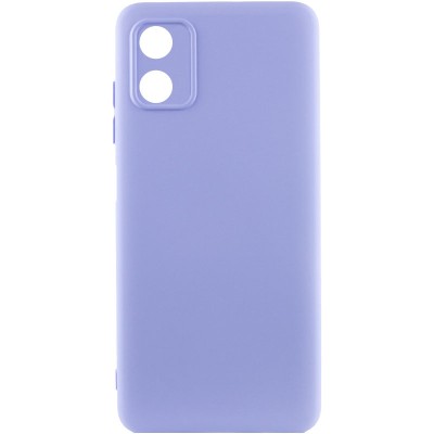 Чохол Silicone Cover Lakshmi Full Camera (A) для Motorola Moto G04 / E14 Бузковий / Dasheen