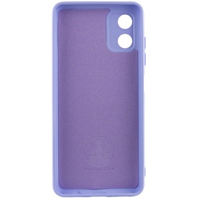 Чохол Silicone Cover Lakshmi Full Camera (A) для Motorola Moto G04 / E14 Бузковий / Dasheen