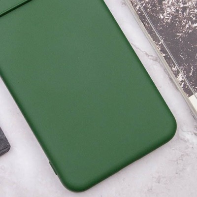 Чохол Silicone Cover Lakshmi Full Camera (A) для Motorola Moto G04 / E14 Зелений / Dark green