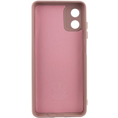 Чохол Silicone Cover Lakshmi Full Camera (A) для Motorola Moto G04 / E14 Рожевий / Pink Sand