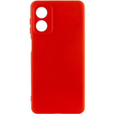 Чохол Silicone Cover Lakshmi Full Camera (A) для Motorola Moto G04 / E14 Червоний / Red