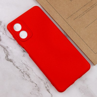 Чохол Silicone Cover Lakshmi Full Camera (A) для Motorola Moto G04 / E14 Червоний / Red