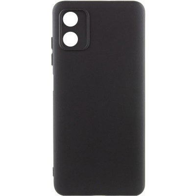 Чохол Silicone Cover Lakshmi Full Camera (A) для Motorola Moto G04 / E14 Чорний / Black