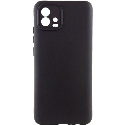 Чохол Silicone Cover Lakshmi Full Camera (A) для Motorola Moto G72 Чорний / Black