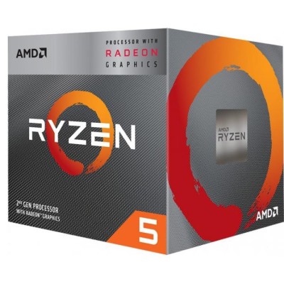 Центральний процесор комп’ютера (CPU) RYZEN X6 R5-4600G SAM4 BX 65W 3700 100-100000147BOX AMD