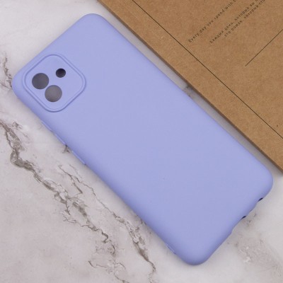 Чохол Silicone Cover Lakshmi Full Camera (A) для Samsung Galaxy A04 Бузковий / Dasheen