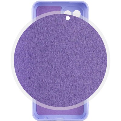 Чохол Silicone Cover Lakshmi Full Camera (A) для Samsung Galaxy A04 Бузковий / Dasheen