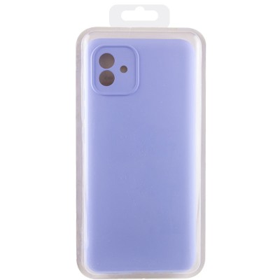 Чохол Silicone Cover Lakshmi Full Camera (A) для Samsung Galaxy A04 Бузковий / Dasheen