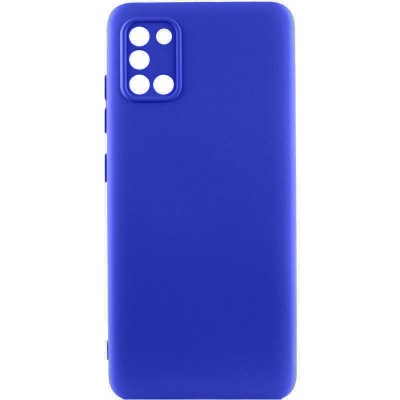 Чохол Silicone Cover Lakshmi Full Camera (A) для Samsung Galaxy A31 Синій / Iris