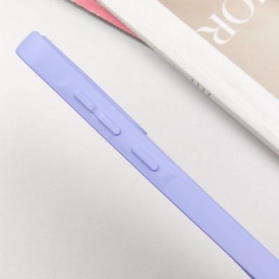 Чохол Silicone Cover Lakshmi Full Camera (A) для Samsung Galaxy A35 Бузковий / Dasheen