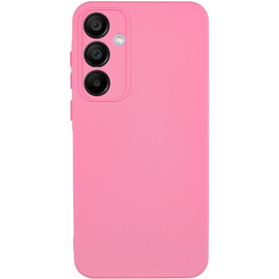 Чохол Silicone Cover Lakshmi Full Camera (A) для Samsung Galaxy A35 Рожевий / Pink