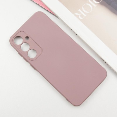 Чохол Silicone Cover Lakshmi Full Camera (A) для Samsung Galaxy A55 Рожевий / Pink Sand