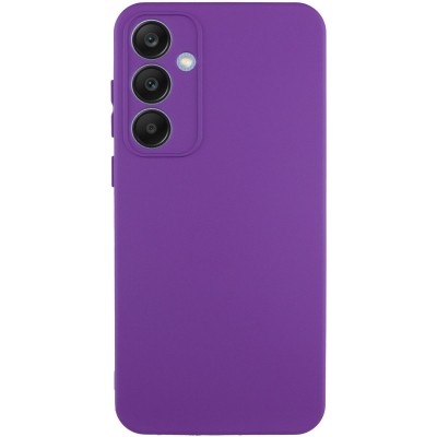 Чохол Silicone Cover Lakshmi Full Camera (A) для Samsung Galaxy A55 Фіолетовий / Purple