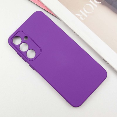 Чохол Silicone Cover Lakshmi Full Camera (A) для Samsung Galaxy A55 Фіолетовий / Purple