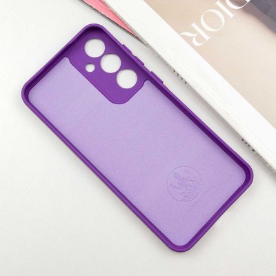 Чохол Silicone Cover Lakshmi Full Camera (A) для Samsung Galaxy A55 Фіолетовий / Purple