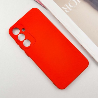 Чохол Silicone Cover Lakshmi Full Camera (A) для Samsung Galaxy A55 Червоний / Red