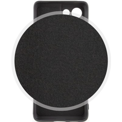 Чохол Silicone Cover Lakshmi Full Camera (A) для Samsung Galaxy S23 Ultra Чорний / Black