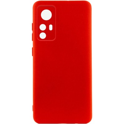 Чохол Silicone Cover Lakshmi Full Camera (A) для Xiaomi 12T / 12T Pro Червоний / Red