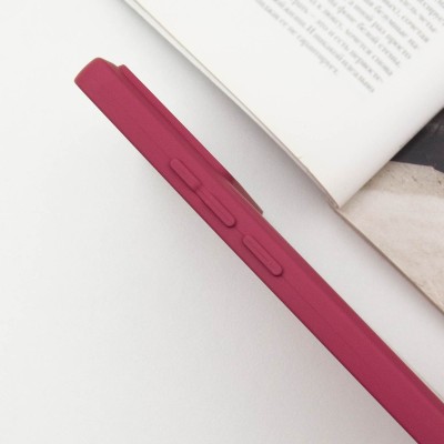 Чохол Silicone Cover Lakshmi Full Camera (A) для Xiaomi Poco X6 / Note 13 Pro 5G Бордовий / Marsala