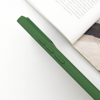 Чохол Silicone Cover Lakshmi Full Camera (A) для Xiaomi Poco X6 Pro Зелений / Dark green