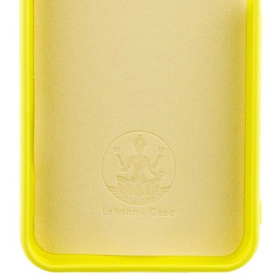 Чохол Silicone Cover Lakshmi Full Camera (A) для Xiaomi Redmi A3 Жовтий / Flash