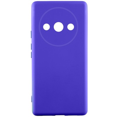 Чохол Silicone Cover Lakshmi Full Camera (A) для Xiaomi Redmi A3 Синій / Iris