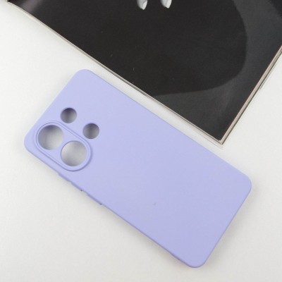 Чохол Silicone Cover Lakshmi Full Camera (A) для Xiaomi Redmi Note 13 4G Бузковий / Dasheen