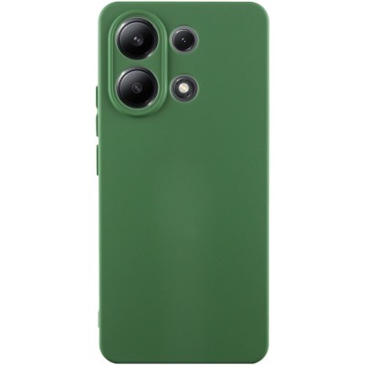 Чохол Silicone Cover Lakshmi Full Camera (A) для Xiaomi Redmi Note 13 4G Зелений / Dark green