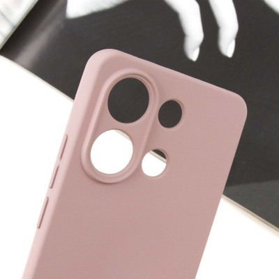 Чохол Silicone Cover Lakshmi Full Camera (A) для Xiaomi Redmi Note 13 4G Рожевий / Pink Sand