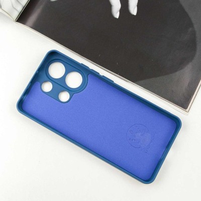 Чохол Silicone Cover Lakshmi Full Camera (A) для Xiaomi Redmi Note 13 4G Синій / Navy Blue