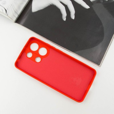 Чохол Silicone Cover Lakshmi Full Camera (A) для Xiaomi Redmi Note 13 4G Червоний / Red