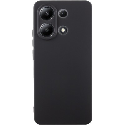 Чохол Silicone Cover Lakshmi Full Camera (A) для Xiaomi Redmi Note 13 4G Чорний / Black