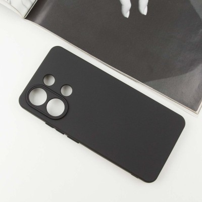 Чохол Silicone Cover Lakshmi Full Camera (A) для Xiaomi Redmi Note 13 4G Чорний / Black