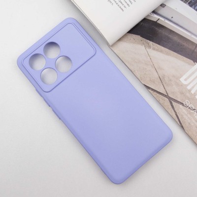 Чохол Silicone Cover Lakshmi Full Camera (A) для Xiaomi Redmi Note 13 Pro 4G / Poco M6 Pro 4G Бузковий / Dasheen