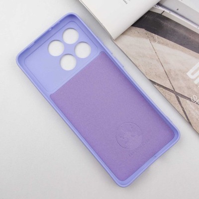 Чохол Silicone Cover Lakshmi Full Camera (A) для Xiaomi Redmi Note 13 Pro 4G / Poco M6 Pro 4G Бузковий / Dasheen