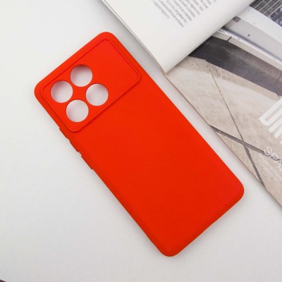 Чохол Silicone Cover Lakshmi Full Camera (A) для Xiaomi Redmi Note 13 Pro 4G / Poco M6 Pro 4G Червоний / Red