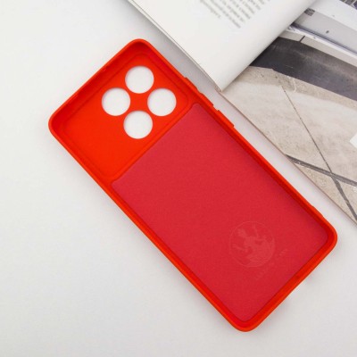 Чохол Silicone Cover Lakshmi Full Camera (A) для Xiaomi Redmi Note 13 Pro 4G / Poco M6 Pro 4G Червоний / Red
