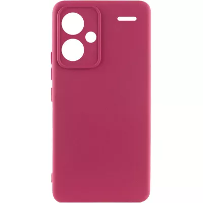 Чохол Silicone Cover Lakshmi Full Camera (A) для Xiaomi Redmi Note 13 Pro+ Бордовий / Marsala