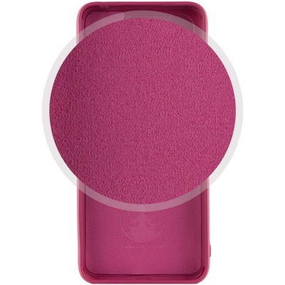 Чохол Silicone Cover Lakshmi Full Camera (A) для Xiaomi Redmi Note 13 Pro+ Бордовий / Marsala