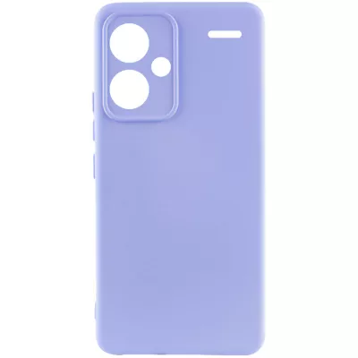 Чохол Silicone Cover Lakshmi Full Camera (A) для Xiaomi Redmi Note 13 Pro+ Бузковий / Dasheen