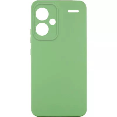 Чохол Silicone Cover Lakshmi Full Camera (A) для Xiaomi Redmi Note 13 Pro+ Зелений / Pistachio
