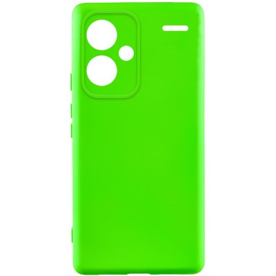 Чохол Silicone Cover Lakshmi Full Camera (A) для Xiaomi Redmi Note 13 Pro+ Салатовий / Neon Green