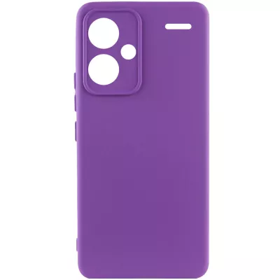 Чохол Silicone Cover Lakshmi Full Camera (A) для Xiaomi Redmi Note 13 Pro+ Фіолетовий / Purple