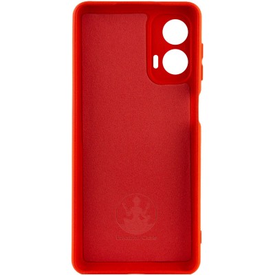 Чохол Silicone Cover Lakshmi Full Camera (AA) для Motorola Moto G24 Червоний / Red